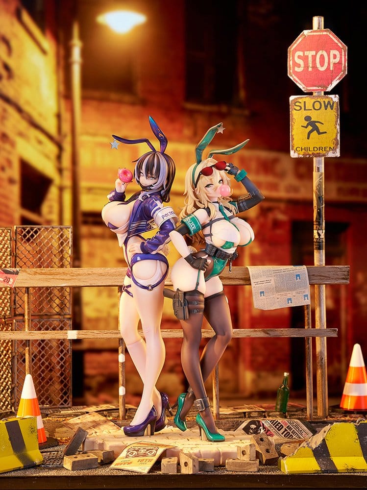 Original Character Figure 1/6 Bunny Cops 01 Illustration by CheLA77 30 cm [8]