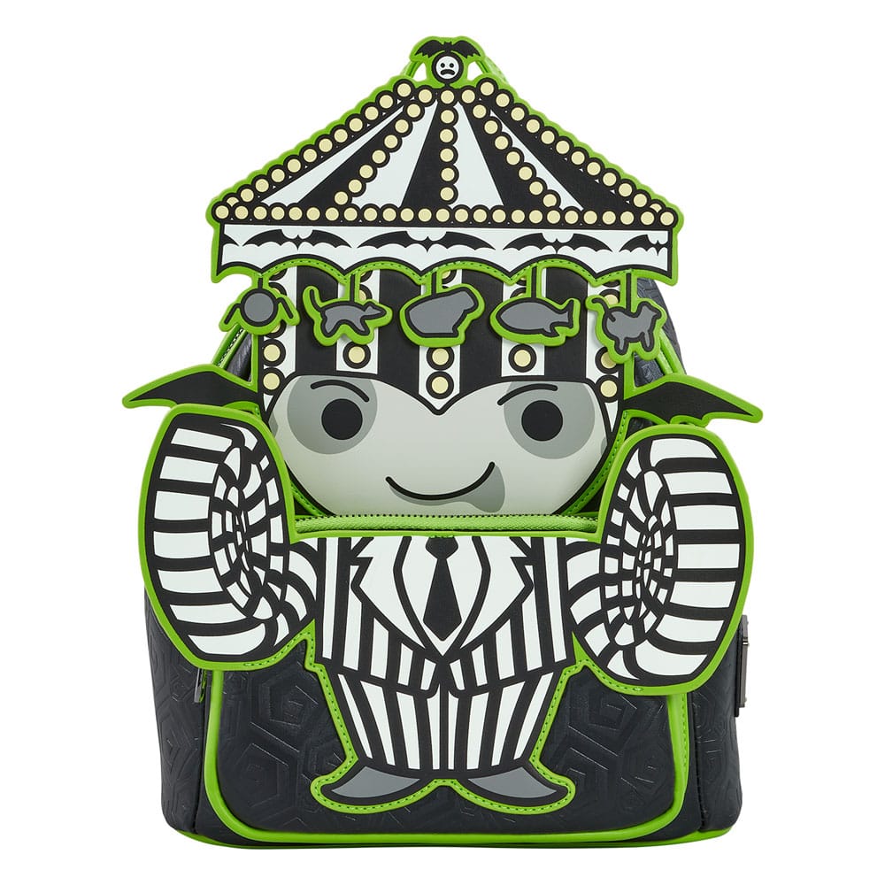 Beetlejuice by Loungefly Rygsæk - Mini Pinstripe heo Exclusive