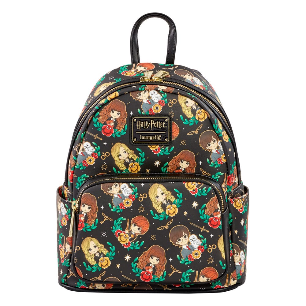 Sac dos Loungefly Harry Potter brillant dans le noir Harry