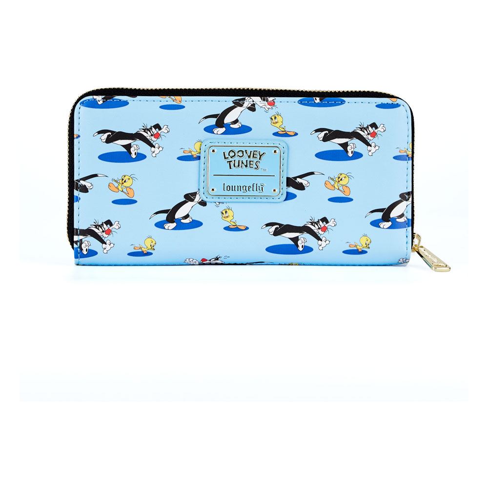 Loungefly: Fantastic Beasts - Tweety & Sylvester AOP Zip Wallet