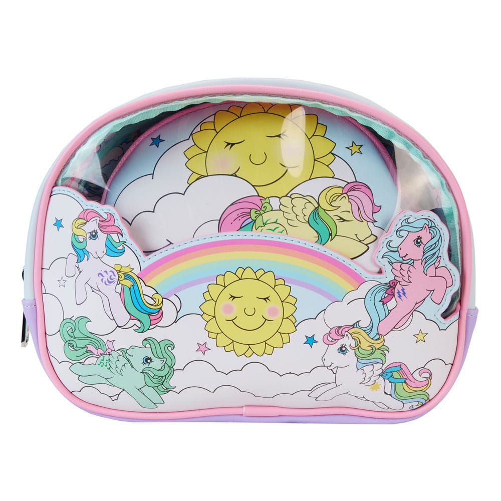 Hasbro by Loungefly Coin/Cosmetic Bag Set of 3 My little Pony