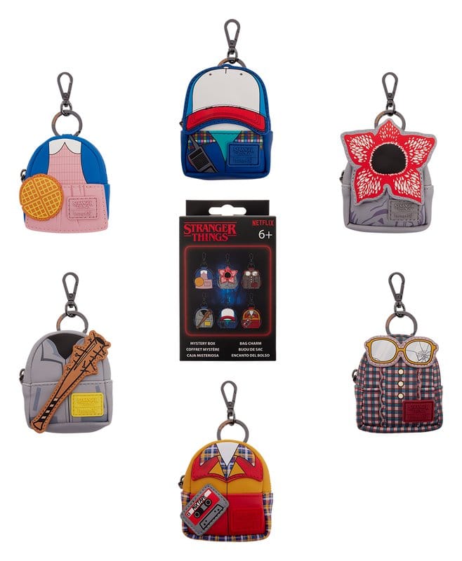 Stranger Things by Loungefly Bag Charm Mystery Box Display (15)