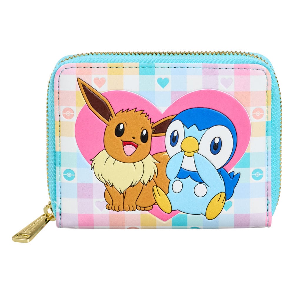 Pokemon by Loungefly Wallet Piplup and Eevee Friends