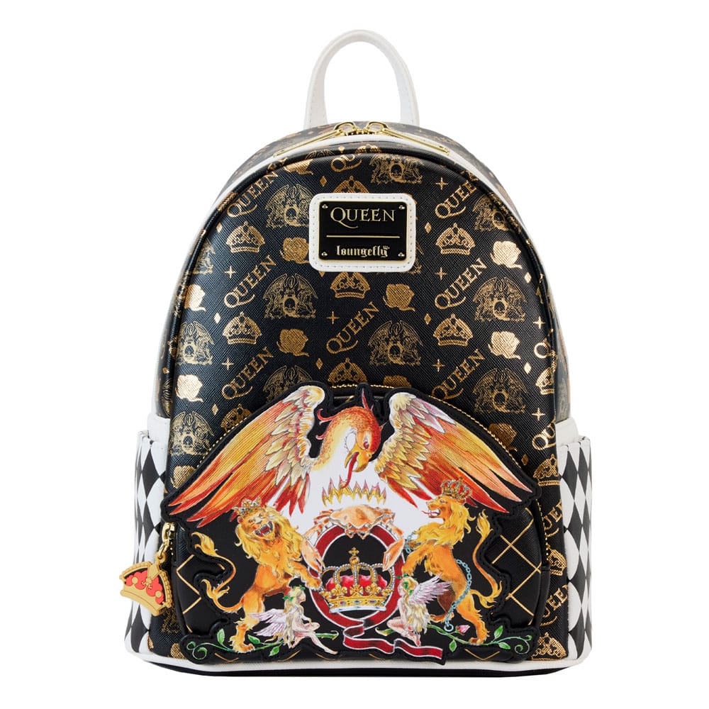 Queen by Loungefly Mini Backpack Logo Crest