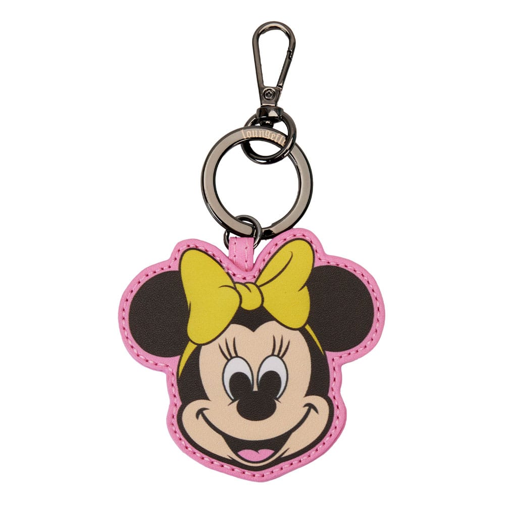 Disney by Loungefly Bag Charm Minnie Mouse 100th Anniversary Minnie Head