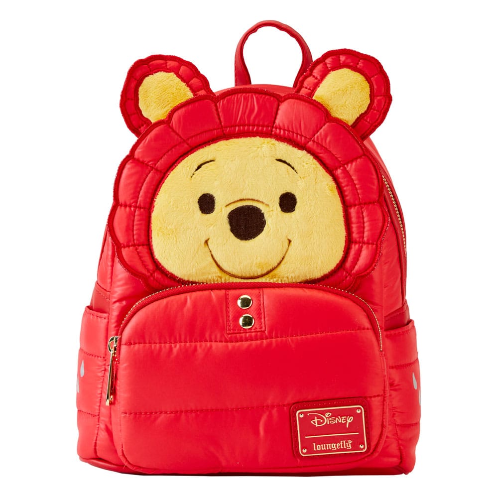 Disney by Loungefly Backpack Winnie The Pooh Puffer Jacket Cosplay