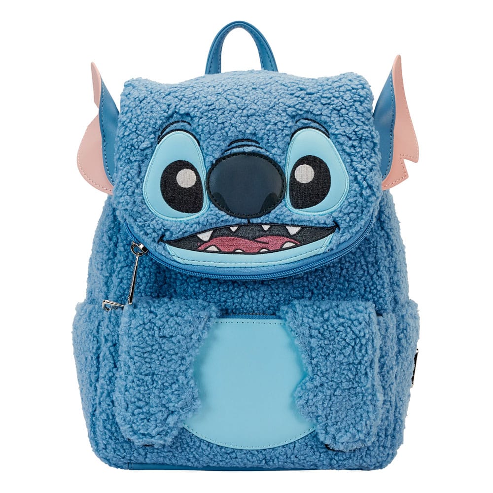 Loungefly - Disney Stitch Plush Pocket Mini Rugzak