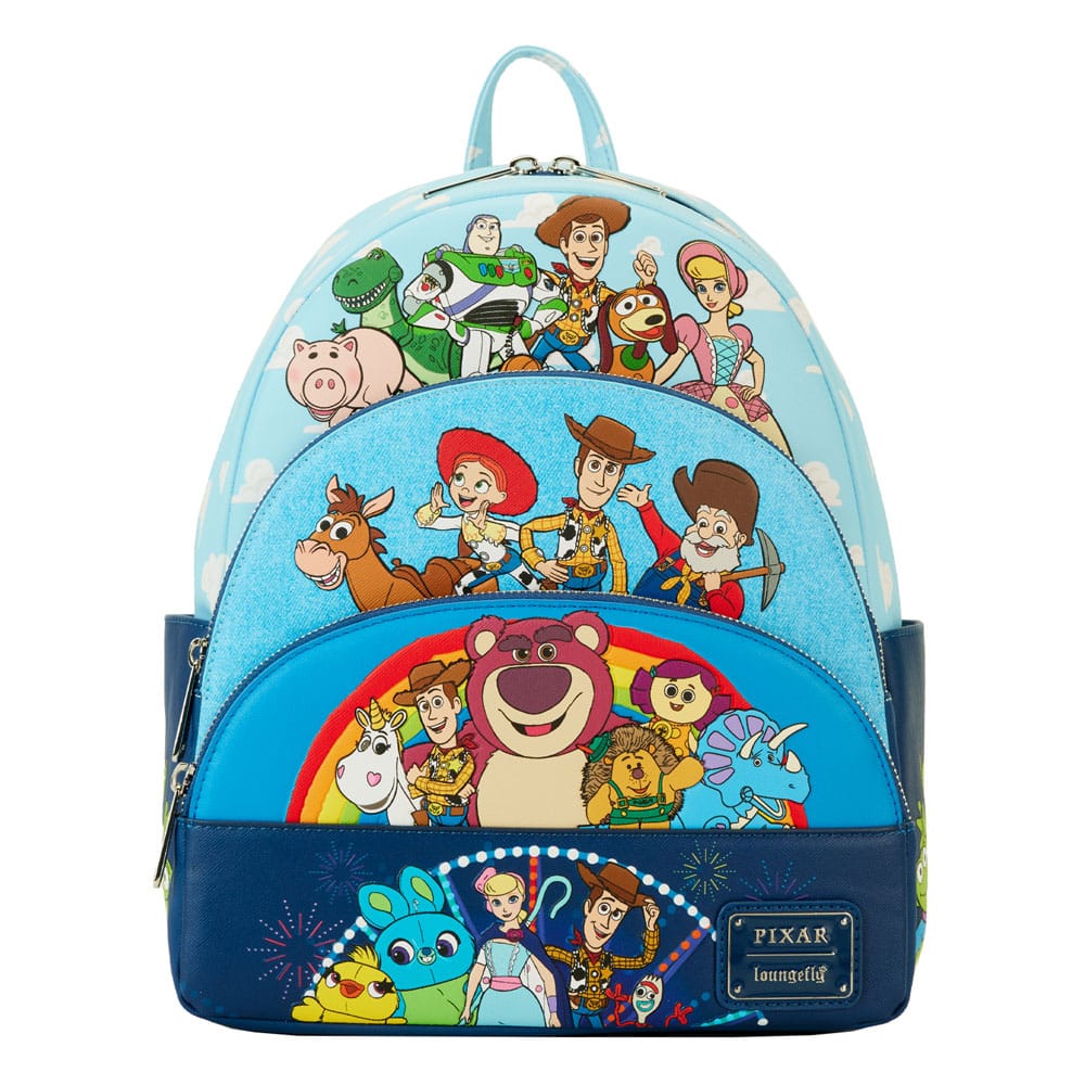 Disney by Loungefly Mini Backpack Pixar Toy Story Collab Triple Pocket