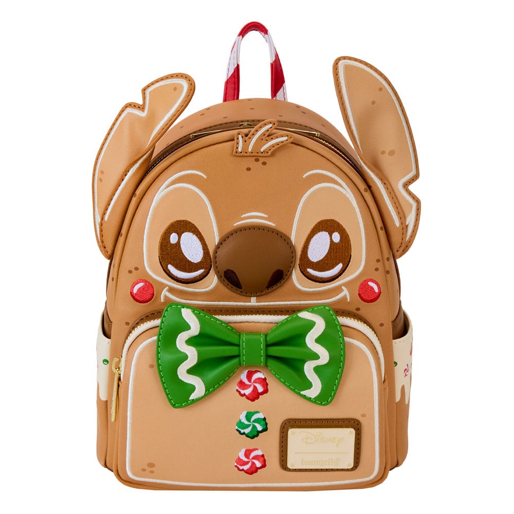 Loungefly Disney Gingerbread Stitch Rugzak Bruin