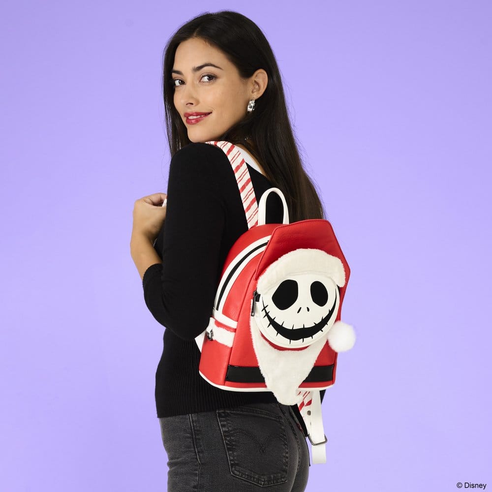 PRECOMENZI - Nightmare before Christmas by Loungefly Mini Backpack Jack Skellington Sandy Claws