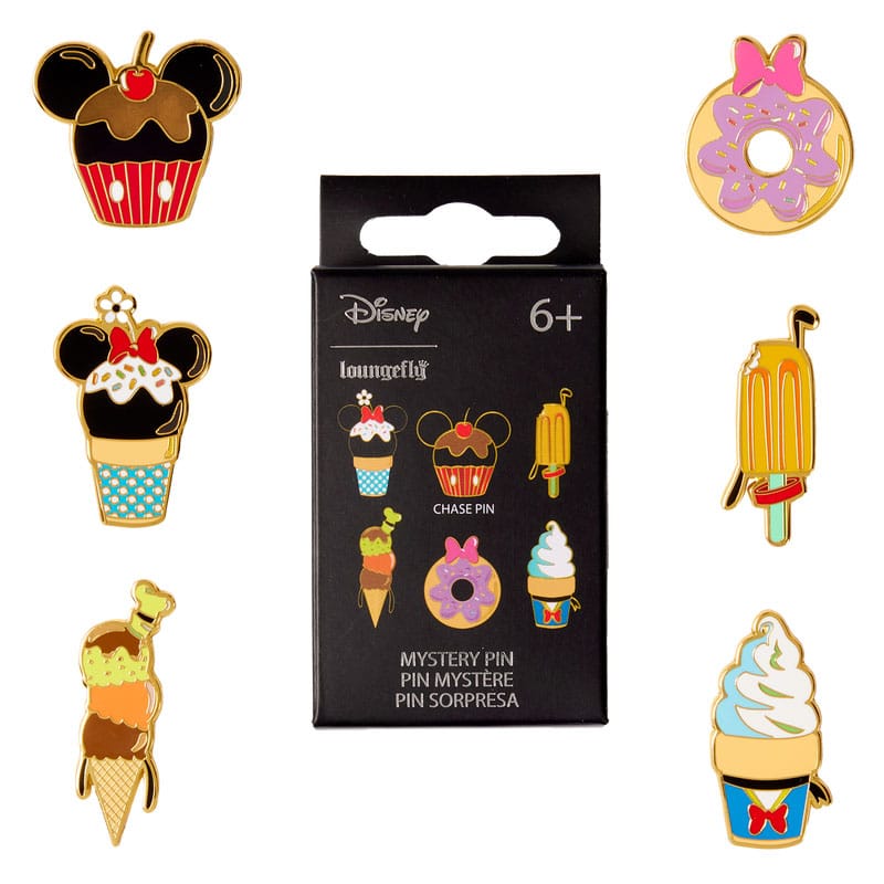 Disney by Loungefly Enamel Pins Blind Box Sensational 6 Suprise Snack Assortment (12)