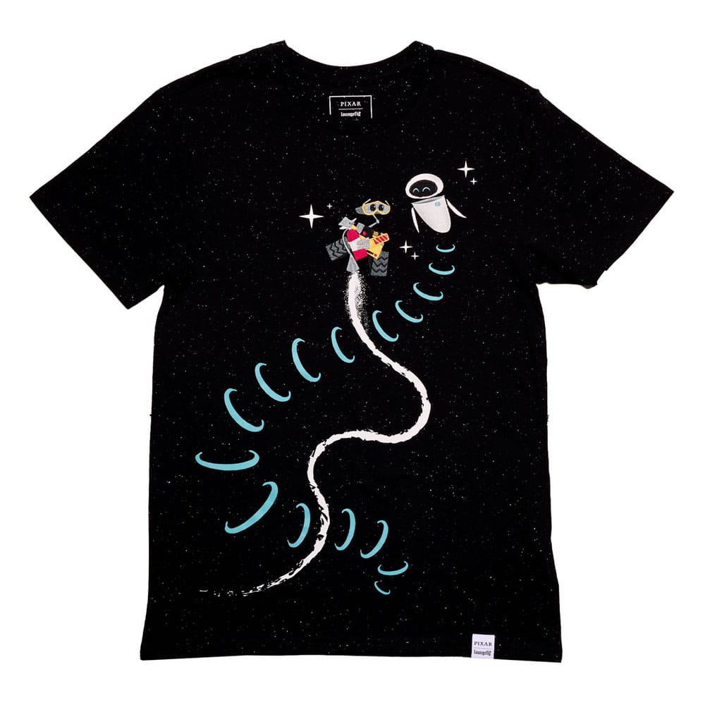 Pixar by Loungefly Tee T-Shirt Unisex Wall-E & Eve Size M