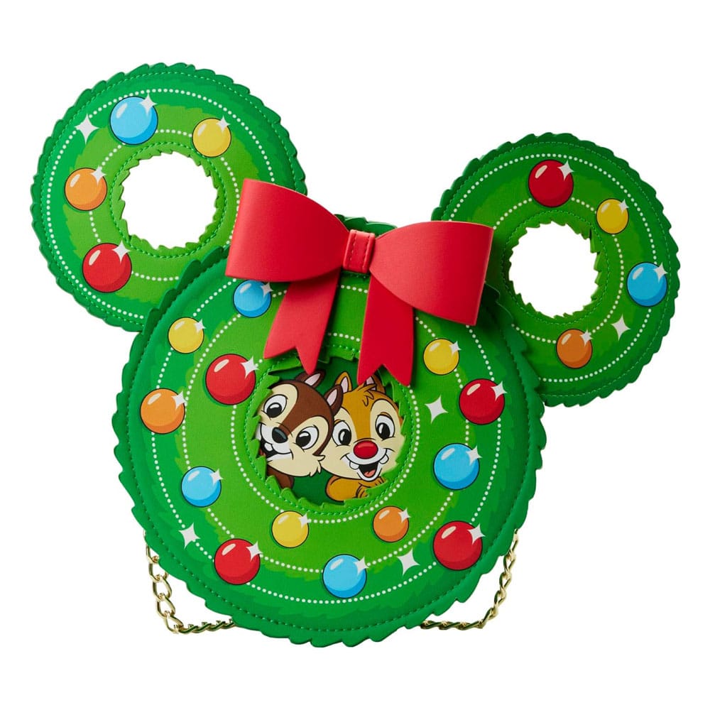Disney Loungefly Crossbody Bag Knabbel & Babbel Kerstkrans