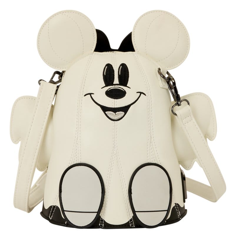 Mickey & Minnie by Loungefly Crossbody Ghost Glow Figural