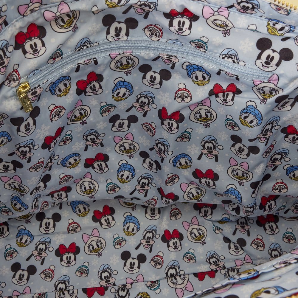 Mickey & Minnie by Loungefly Canvas Tote Bag Puff Quilt [3]
