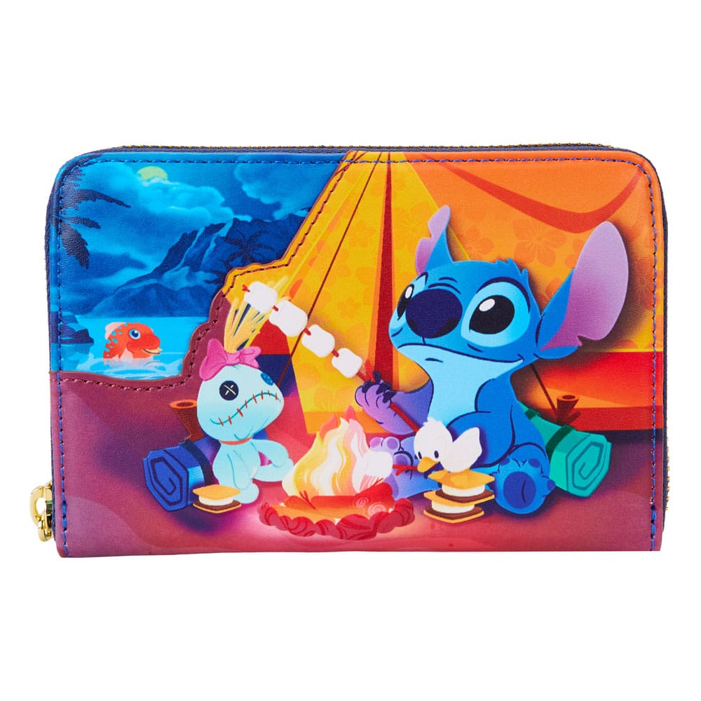 Disney by Loungefly Wallet Lilo and Stitch Camping Cuties