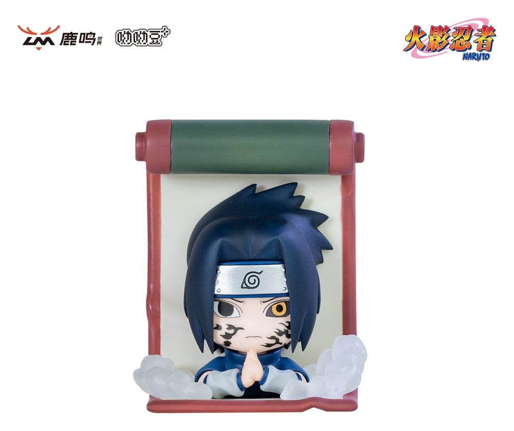 PRECOMENZI - Naruto 3D Magnet Secret Ninja Scroll Series Blind Box Display (12)