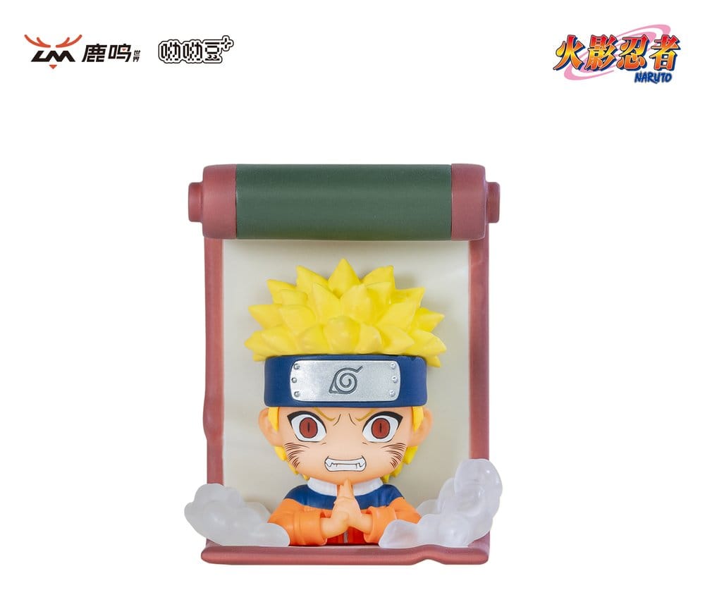Naruto 3D Magnet Secret Ninja Scroll Series Blind Box Display (12) [1]
