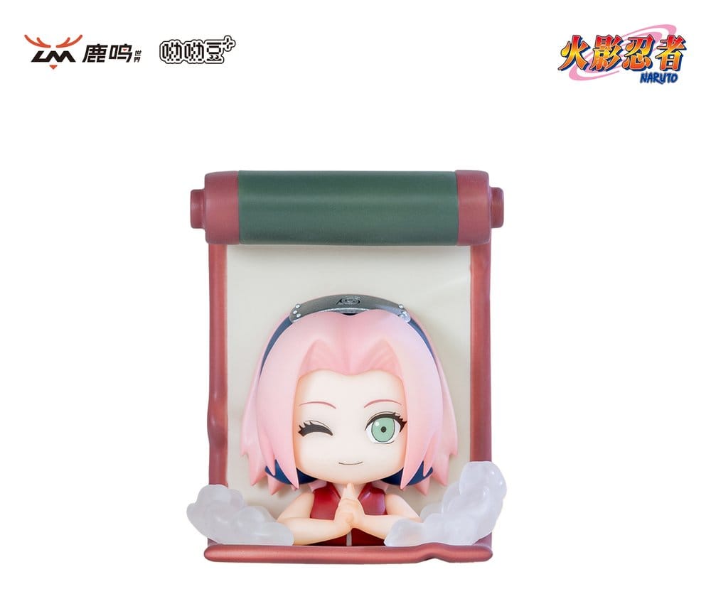 Naruto 3D Magnet Secret Ninja Scroll Series Blind Box Display (12) [11]