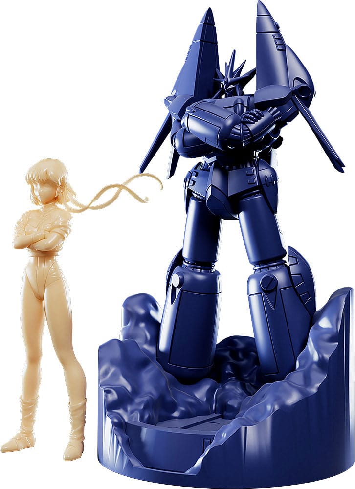Gunbuster Plastic Model Kit PLAMAX MF-80 minimum factory Noriko Takaya with Gunbuster: Character Color Ver. 12 cm