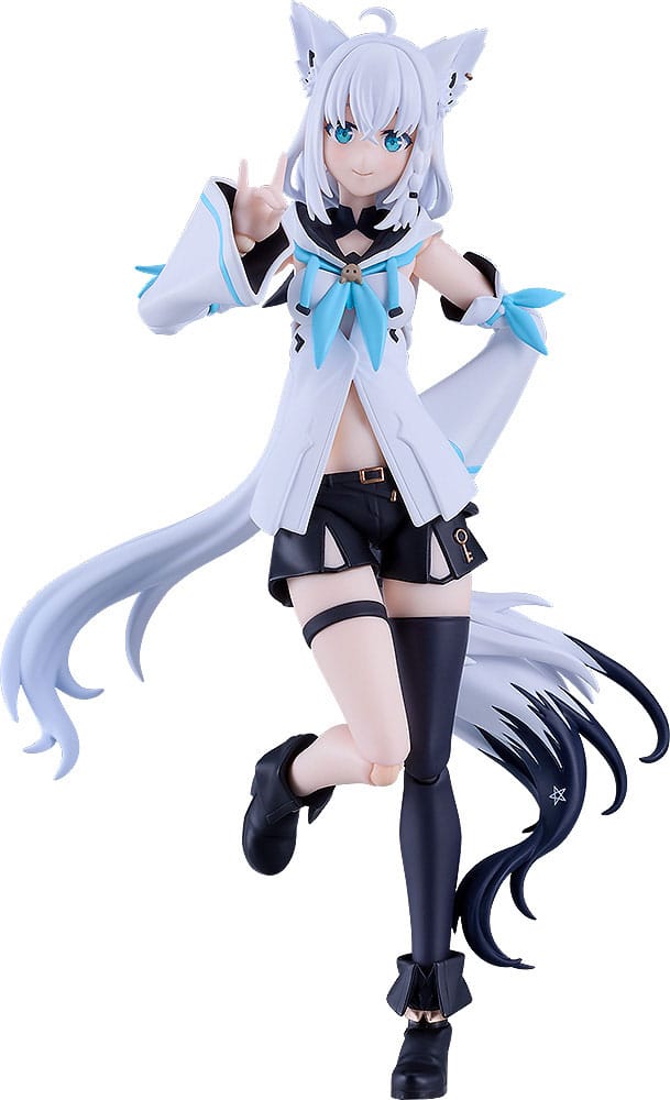 Hololive Production Figma Action Figure Shirakami Fubuki 15 cm      
