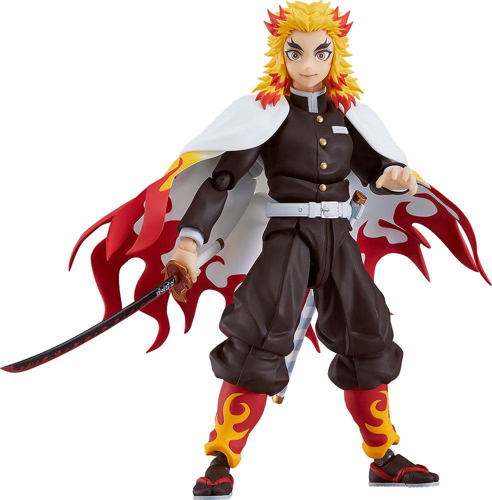 Demon Slayer: Kimetsu no Yaiba Figma Action Figure Kyojuro Rengoku 15 cm