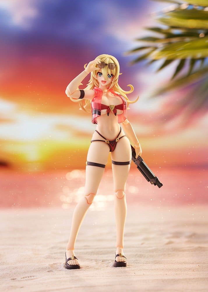 PRECOMENZI - Bunny Suit Planning figma Action Figure Veronica Sweetheart: Swimsuit Ver. 15 cm