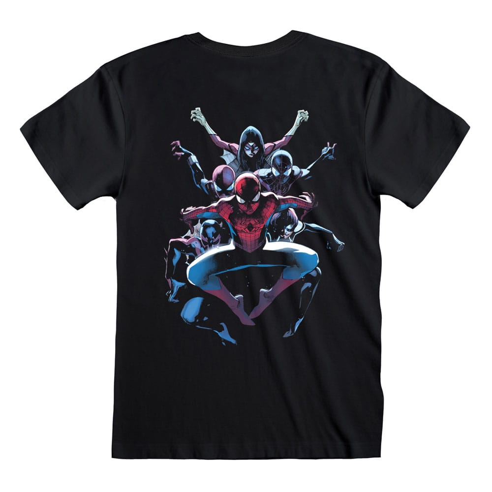 Spider-Man T-Shirt Spiderverse Back Size S afbeelding