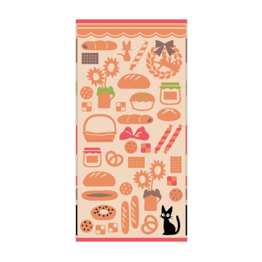 Kiki's Delivery Service Large Bath Towel Jiji's Bakery 60 x 120 cm
