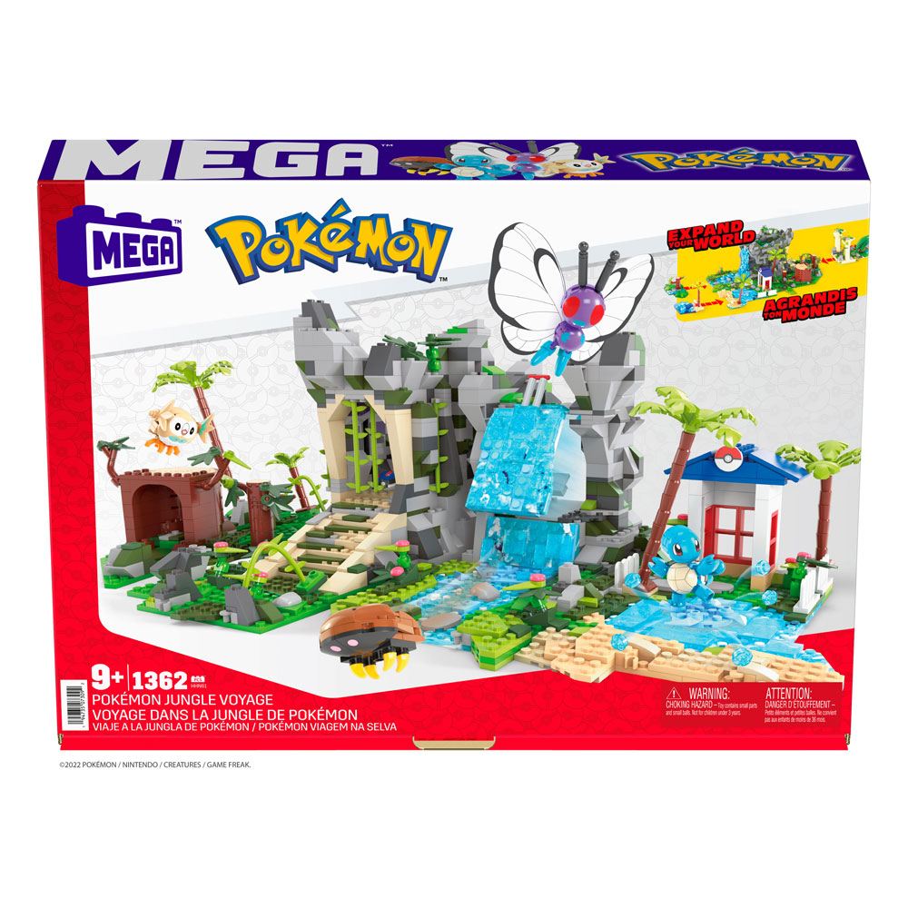 Pokémon Mega Construx Construction Set Pokémon Jungle Voyage