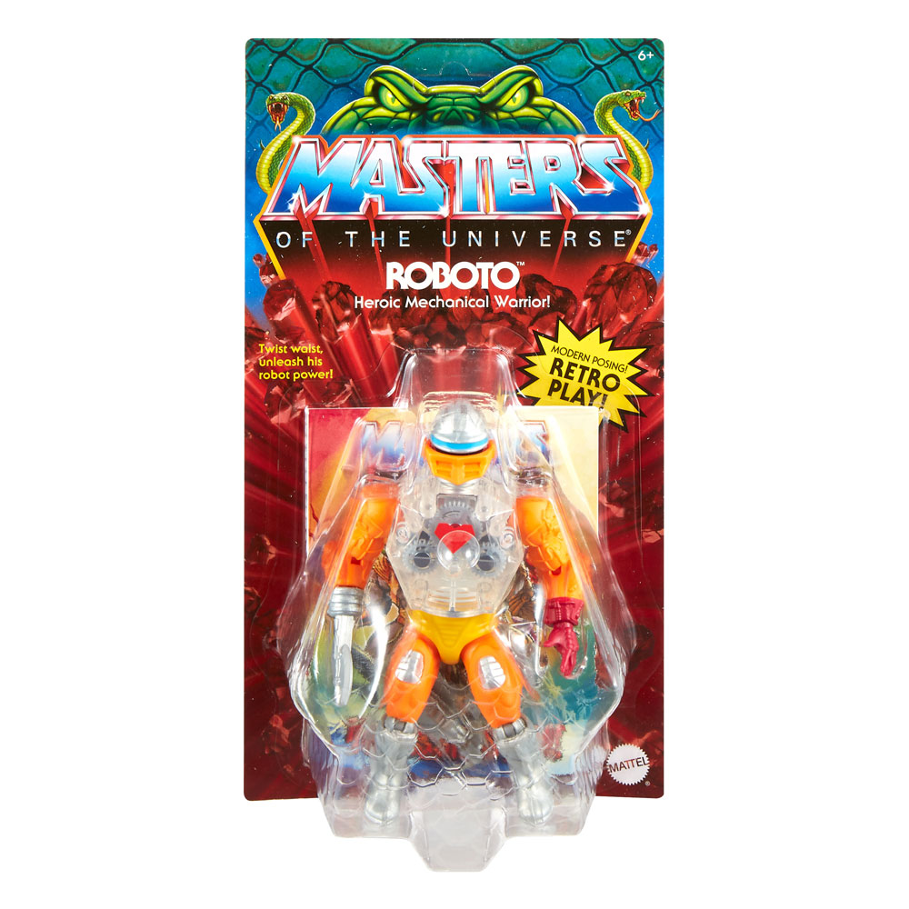 Masters of the Universe Origins Action Figure Roboto 14 cm
