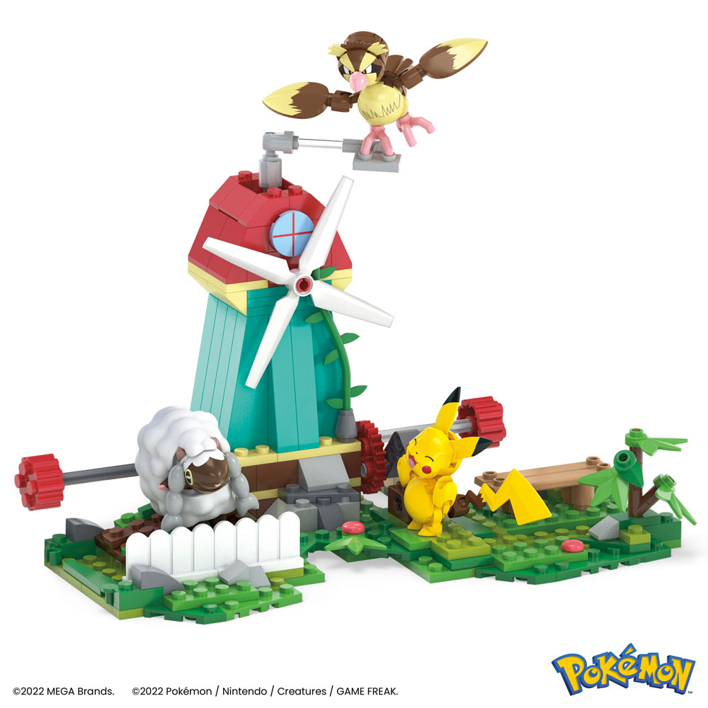 Pokémon Mega Construx Construction Set Countryside Windmill