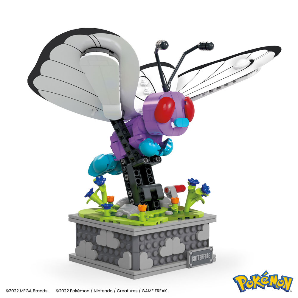 Pokémon Mega Construx Construction Set Motion Butterfree 22 cm