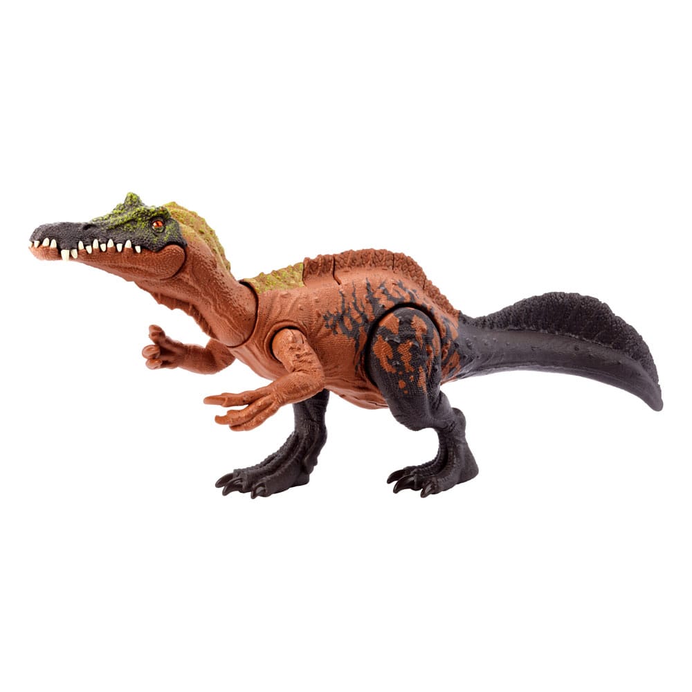 Mattel Jurassic World Wild Roar Megalosaurus Dinosaur Figure - 11.8", Roaring Sound & Attack Action, Posable, With Digital Play App