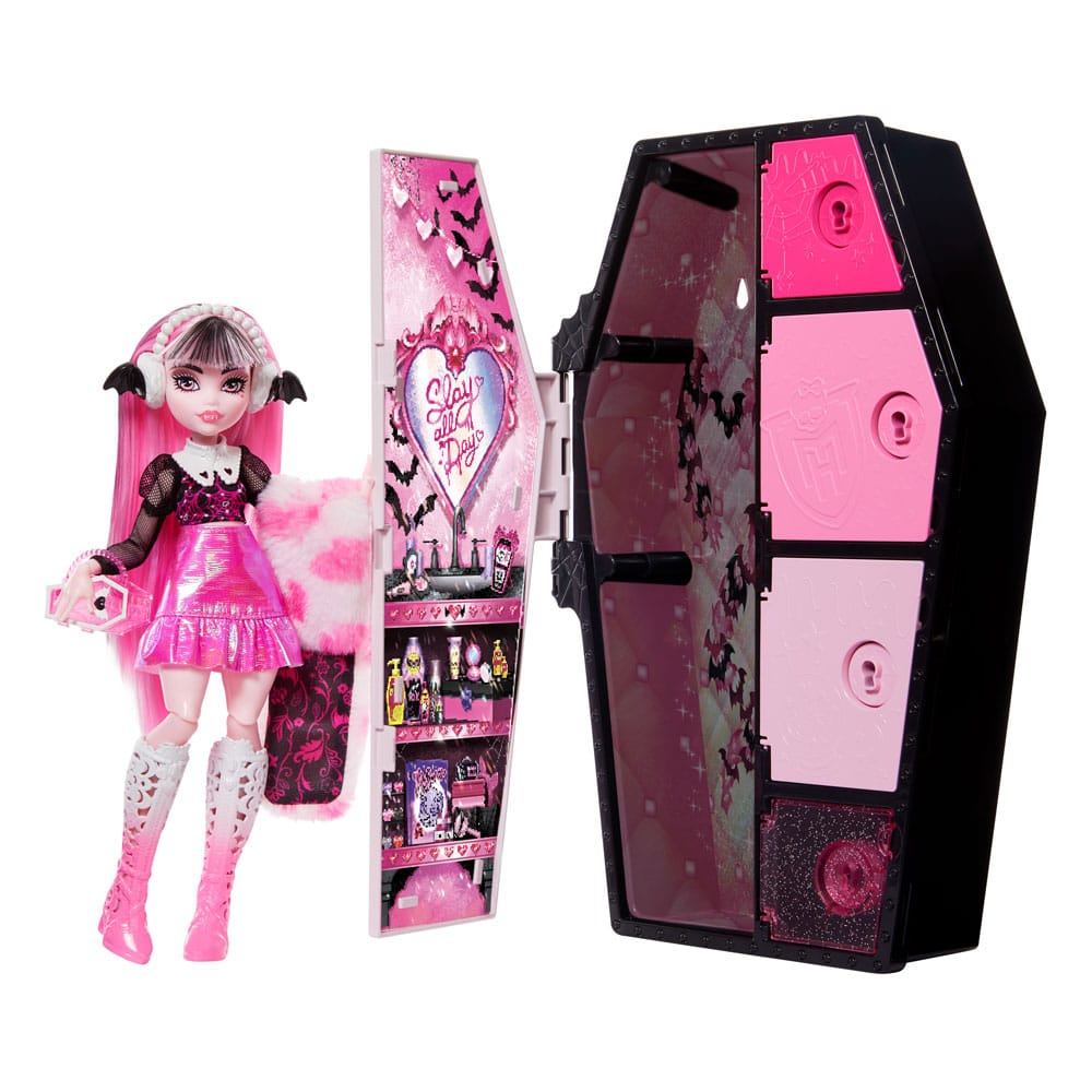 Monster High Skulltimate Secrets - Fearidescent Draculaura - Modepop