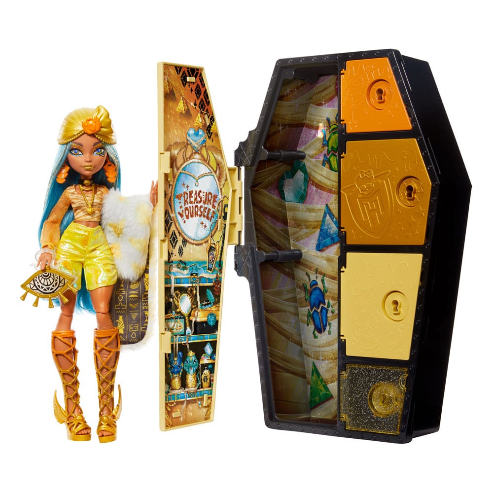 Monster High Skulltimate Secrets - Fearidescent Cleo De Nile - Modepop