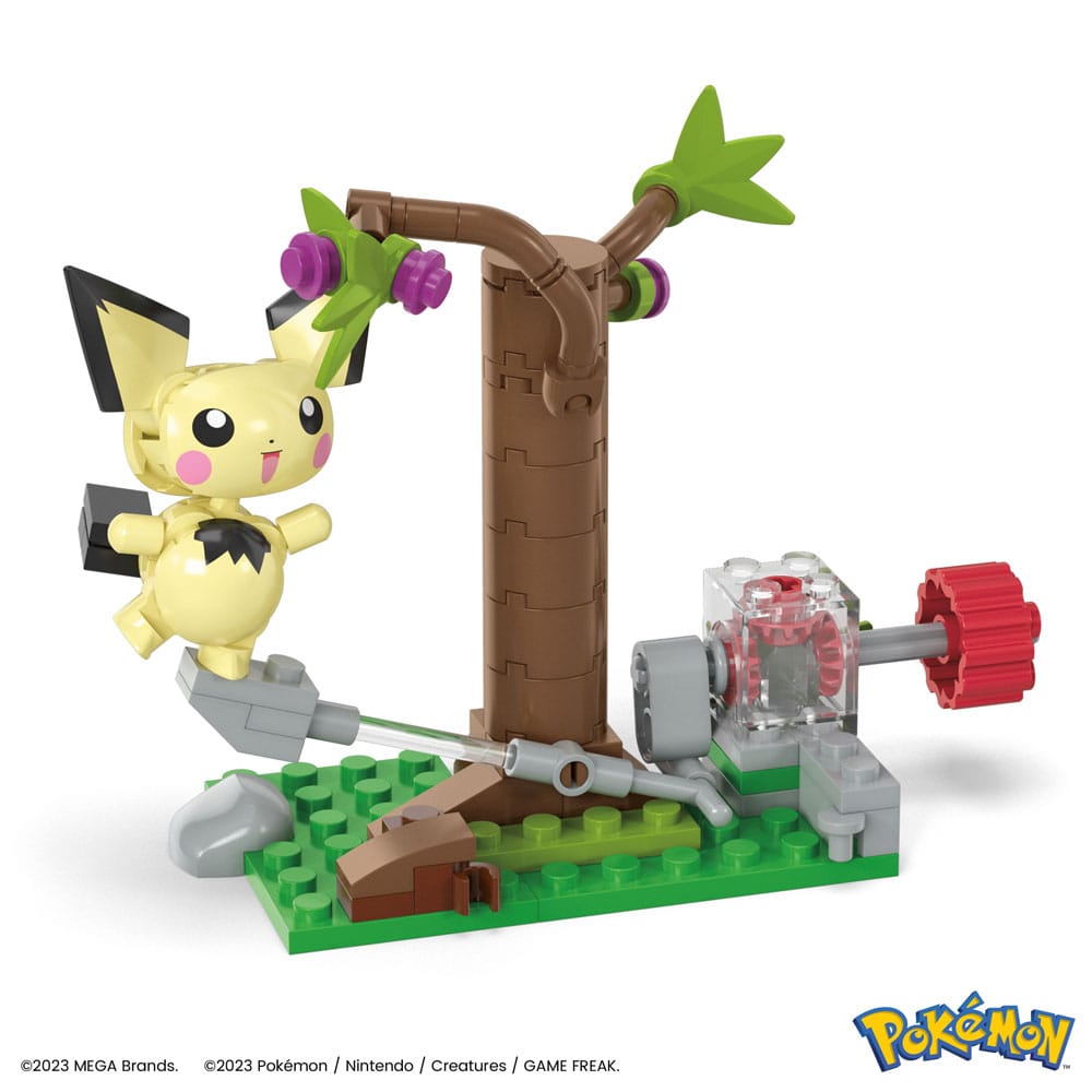 Pokémon Mega Construx Construction Set Pichu\u0027s Forest Forage