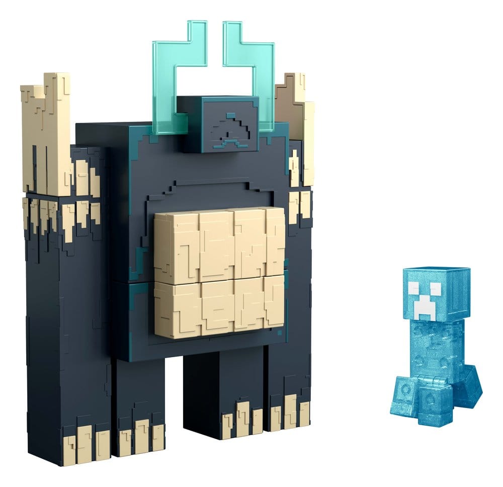Minecraft Dungeons II Action Figure with Light and Sound Twisted Warden