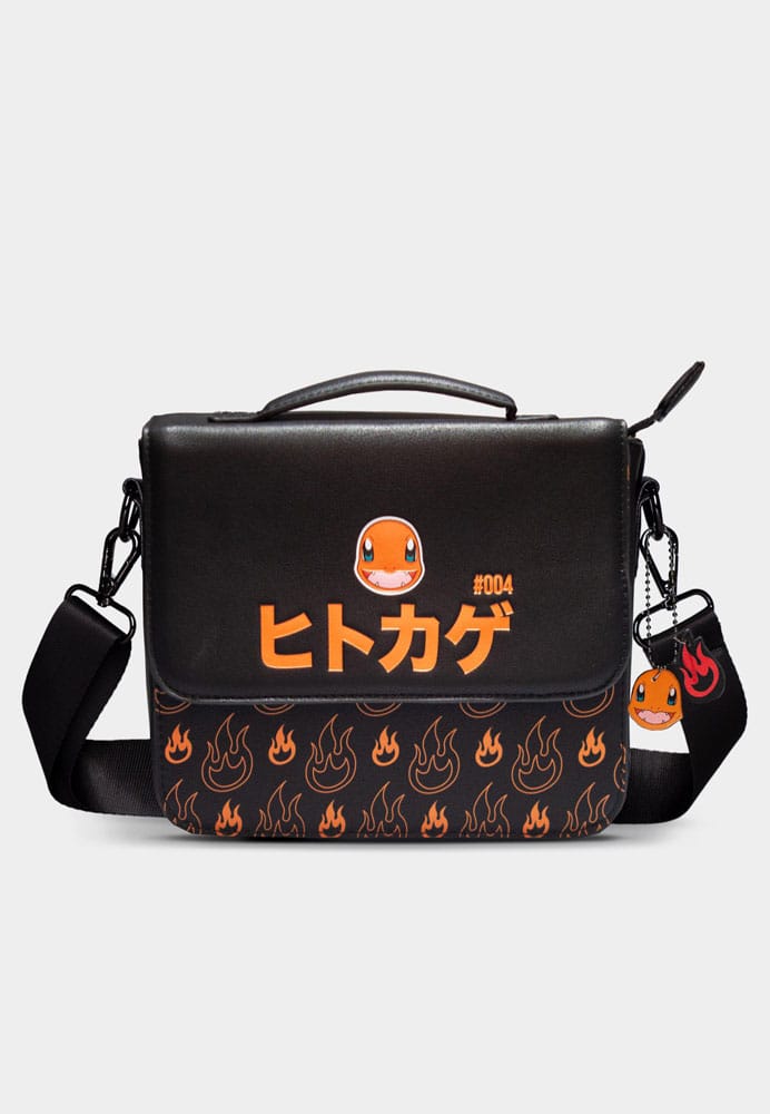 Pokemon Messenger taske i imiteret læder - Bag Charmander