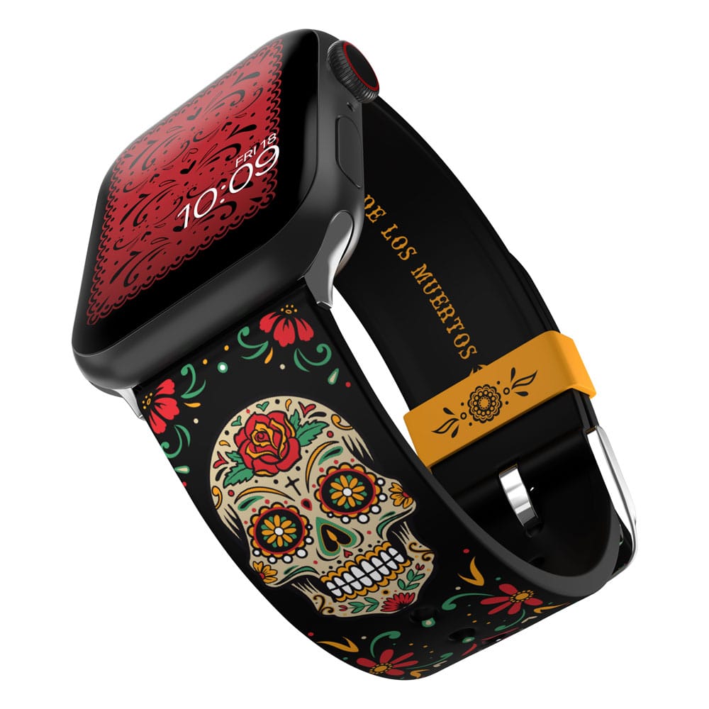 Dia de los Muertos Smartwatch-Wristband Black