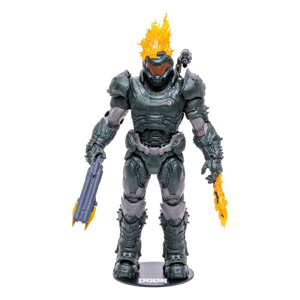 Doom Eternal Action Figure Doom Slayer (Ember Skin) 18