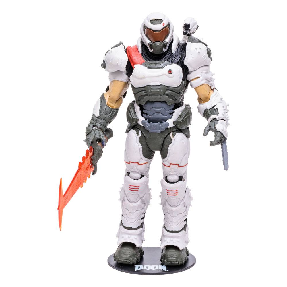 Doom Eternal Action Figure Doom Slayer (White Armor) 18 cm