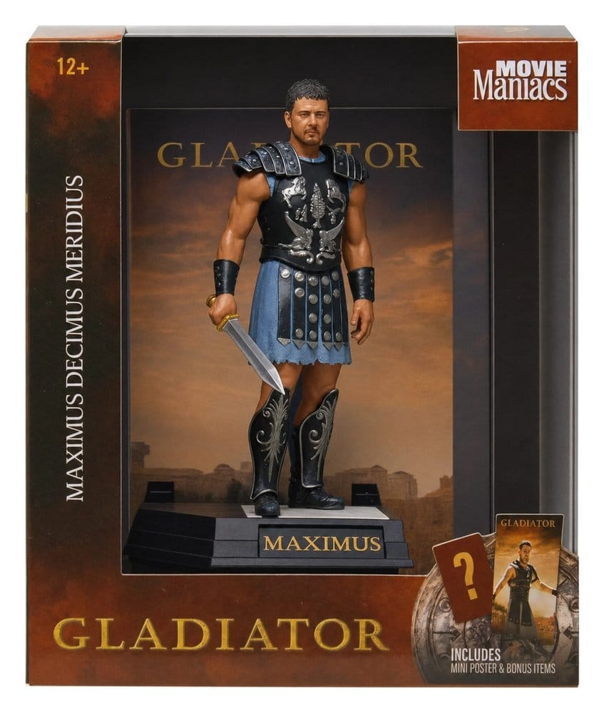 Gladiator Movie Maniacs Action Figure Maximus Decimus Meridius 16 cm