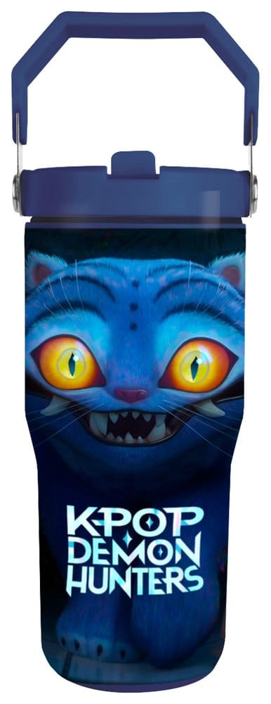KPop Demon Hunters Stainless Steel tumbler Derpy Tiger 600 ml   