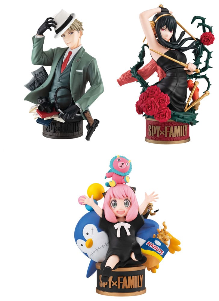 Spy x Family Pettitrama EX Series Trading Figure 3-Set 9 cm