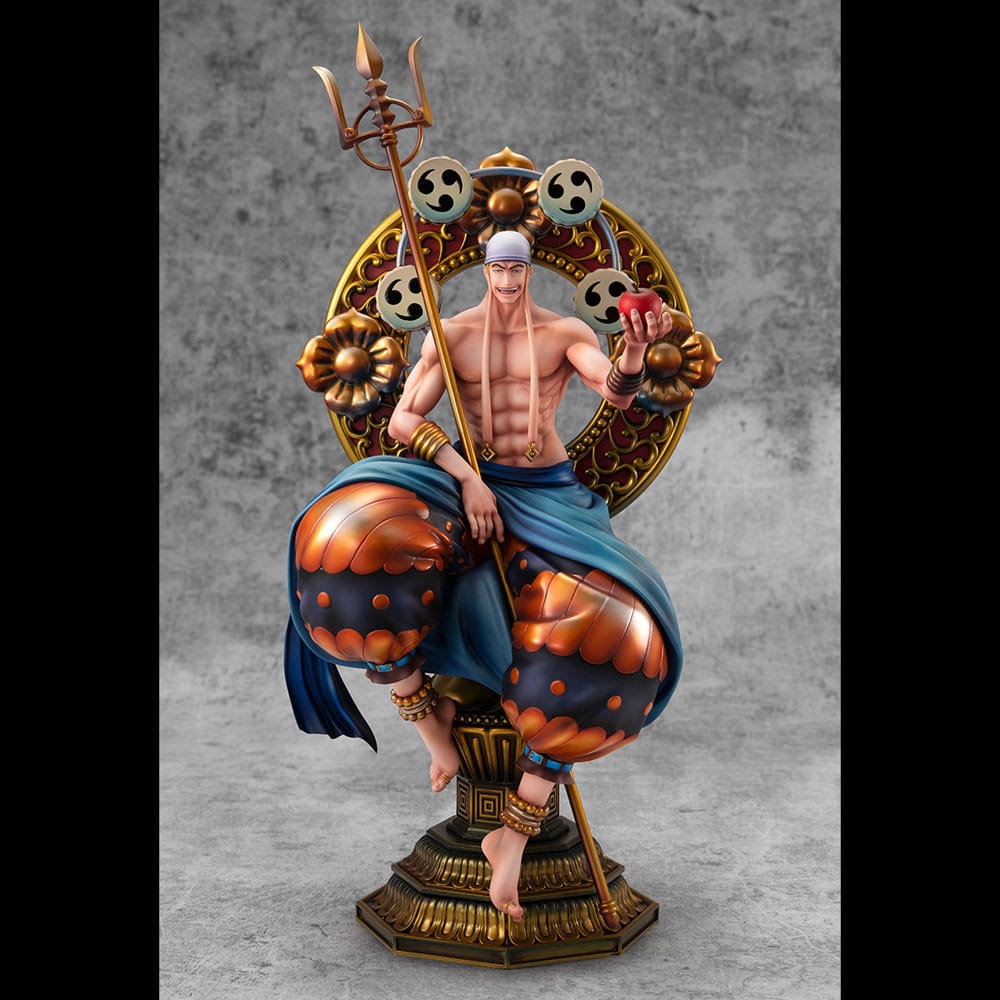 One Piece P.O.P PVC Statue Neo Maximum The only God of Skypiea Enel 34 cm