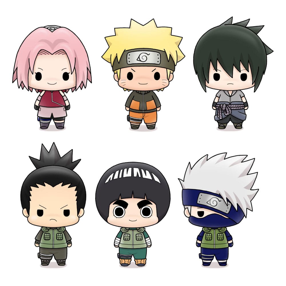 Naruto Shippuden Chokorin Mascot Series Trading Figure 5 cm Assortment (6)