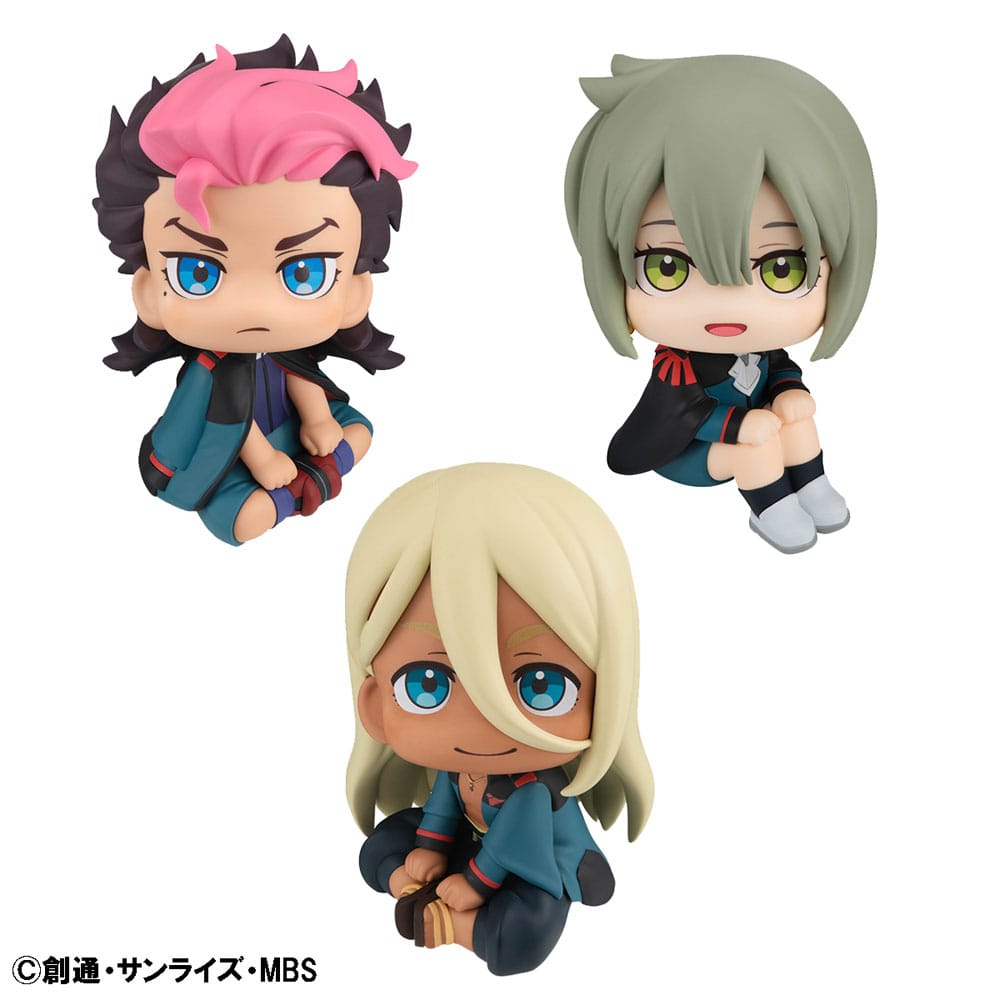 Mobile Suit Gundam: The Witch from Mercury Look Up PVC Elan Ceres & Guel Jeturk & Shaddiq Zenelli 11 cm