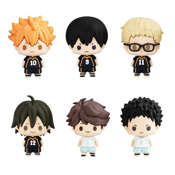 Haikyuu!! Chokorin Mascot Series Trading Figure Vol. 1 6-Pack 5 cm