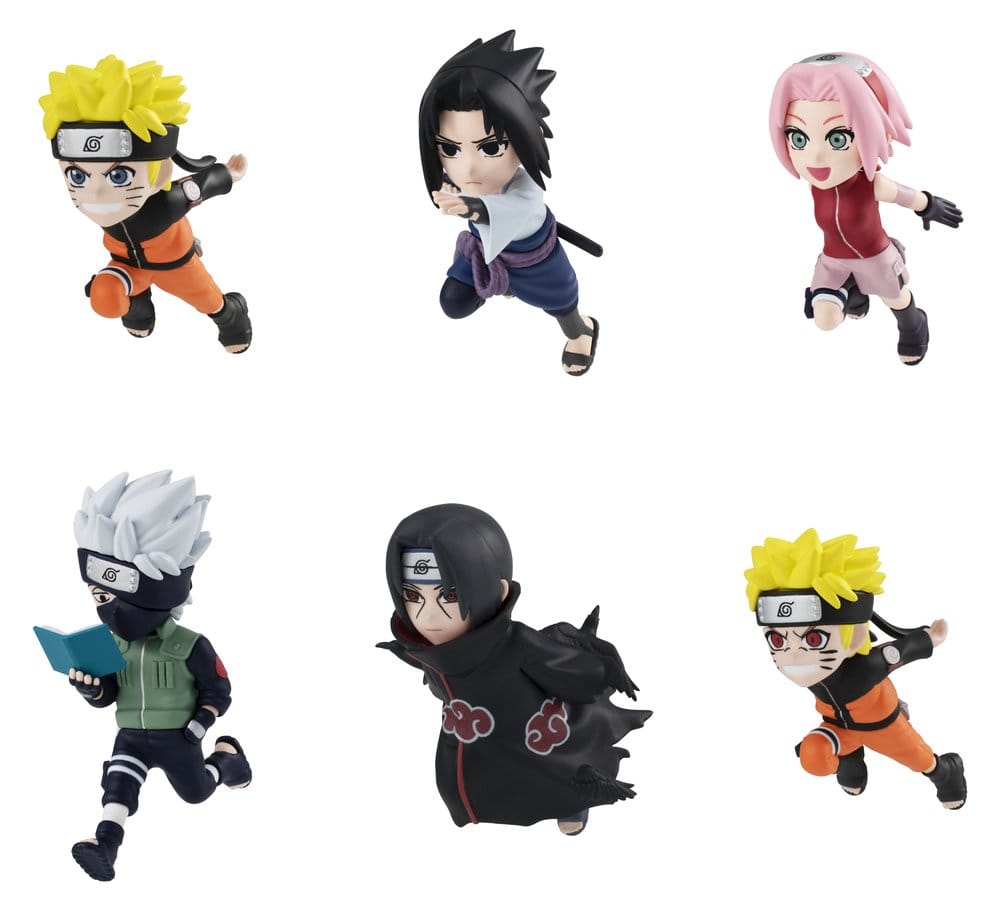 Naruto Shippuden Tobimas Mini Figures 5 cm Blind Box Display (6)